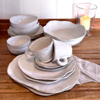 Eden Ceramic Small Plate Set of 2 - Oyster White image 4