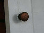 Knob Plain Shaker with Seam Cast Antique Copper 32mm image 1