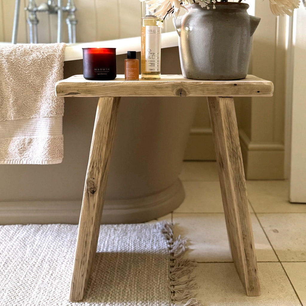 Reclaimed Wood Rustic Bench image 4