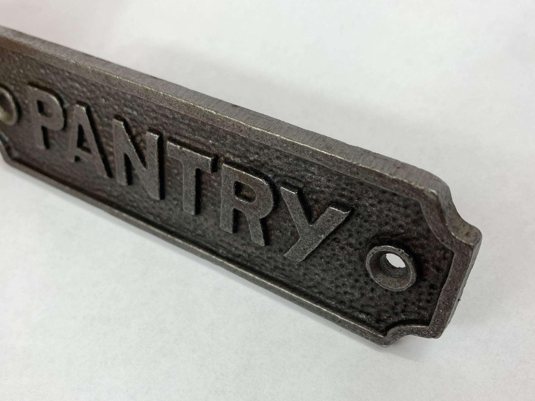 Pantry Door Plaque - Antique Iron image 2