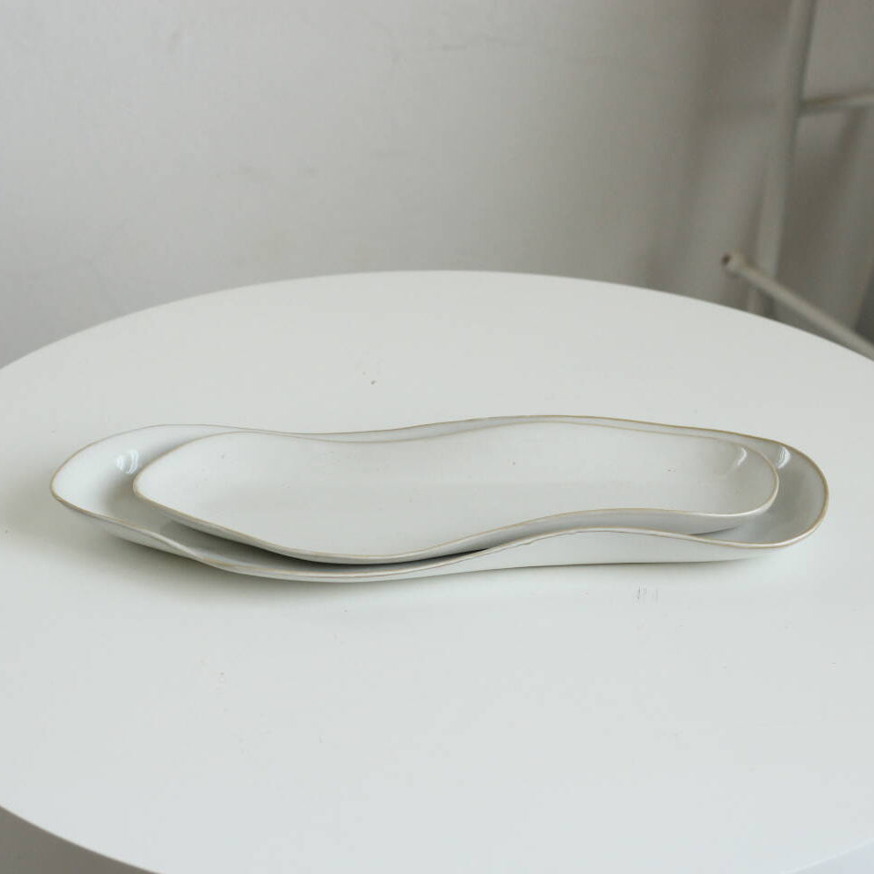 Eden Serving Plate Set of 2 - Oyster White image 5