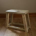 Reclaimed Wood Milking Stool image 4