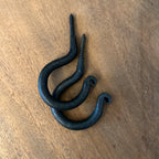 Screw In Hook Antique Iron image 0