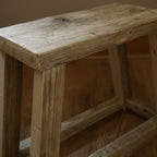 Reclaimed Wood Milking Stool image 2