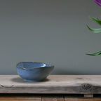 Ceramic Cereal Bowl Set of 2 - Ocean Blue image 4