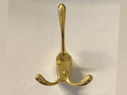 Coat Hook - Polished Brass image 1