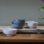 Ceramic Cereal Bowl Set of 2 - Ocean Blue image 3
