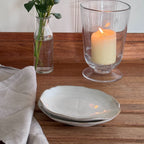 Eden Ceramic Small Plate Set of 2 - Oyster White image 0