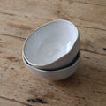 Eden Ceramic Small Bowl Set of 2 - Oyster Beige image 0