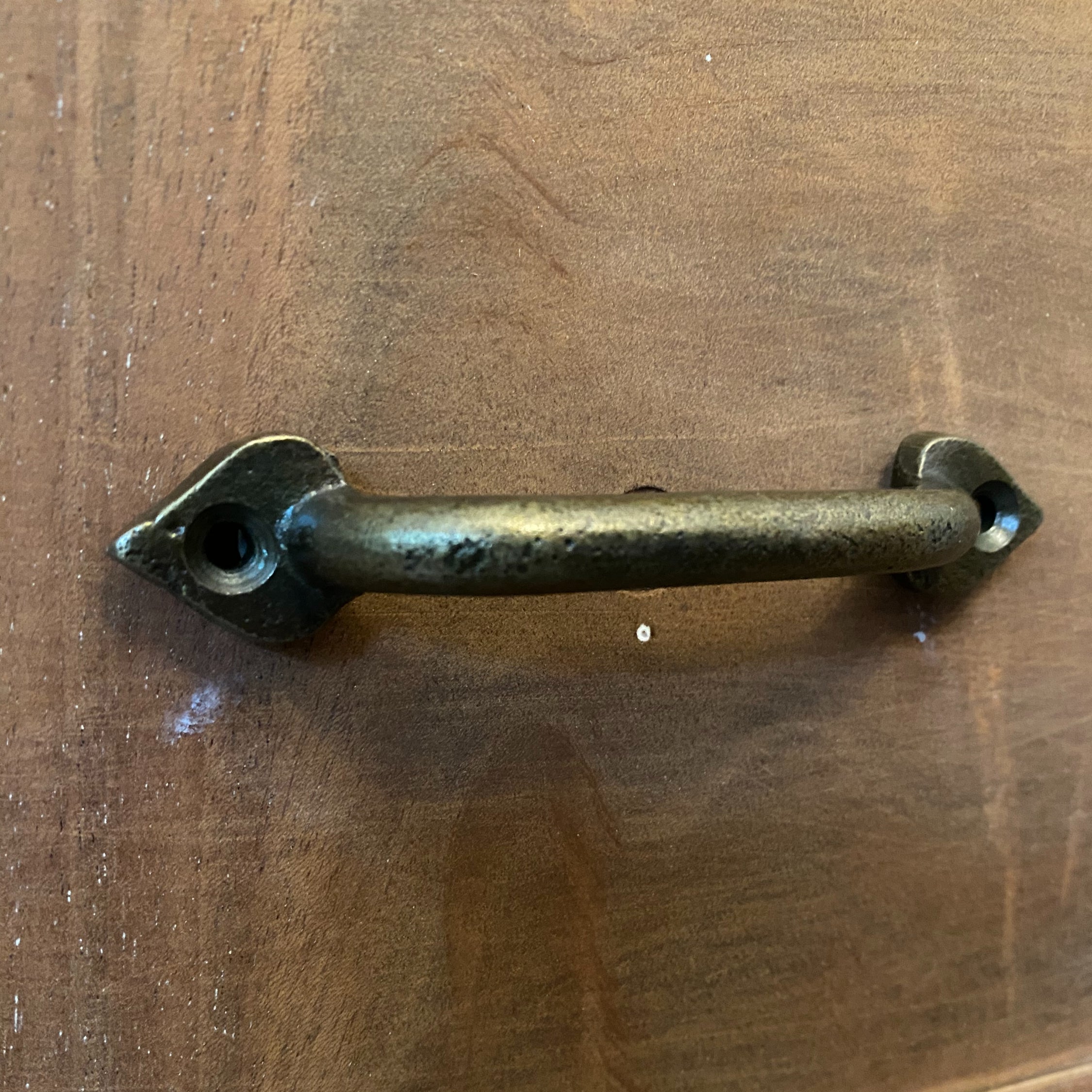 Drawer Pull Handle Antique Brass image 1