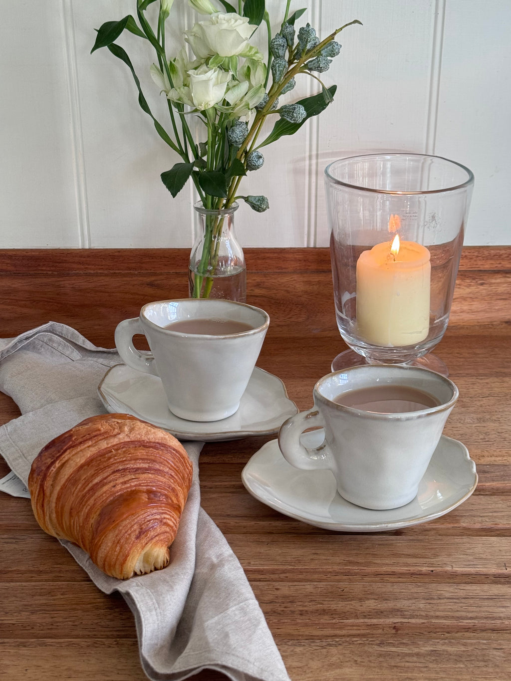 Eden Mug & Saucer Set of 2 image 1