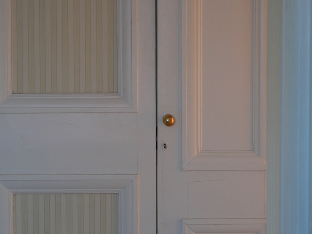 Cupboard Knob & Plate - Polished Brass 38mm image 1
