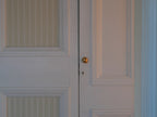 Cupboard Knob & Plate - Polished Brass 38mm image 1