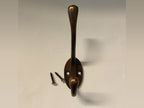 Coat Hook Round Riven Antique Copper 125mm image 1