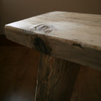 Reclaimed Wood Rustic Bench image 1