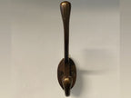 Coat Hook Round Riven Antique Copper 125mm image 0