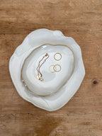 Ceramic Trinket Dish - Oyster Beige image 2