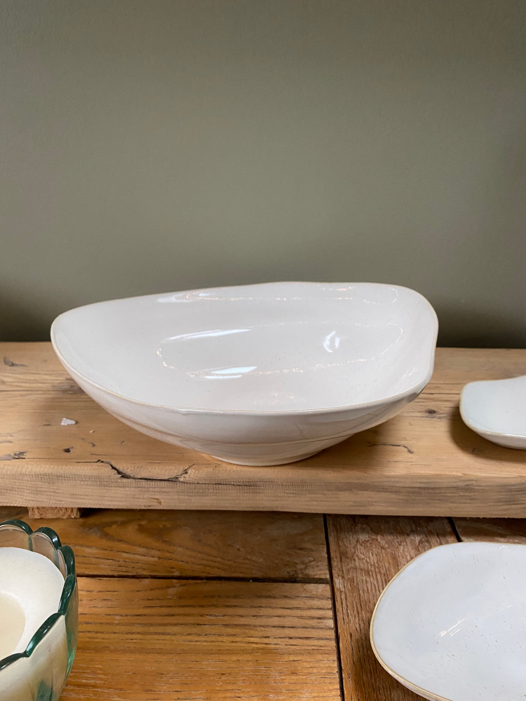 Ceres Large Bowl - White