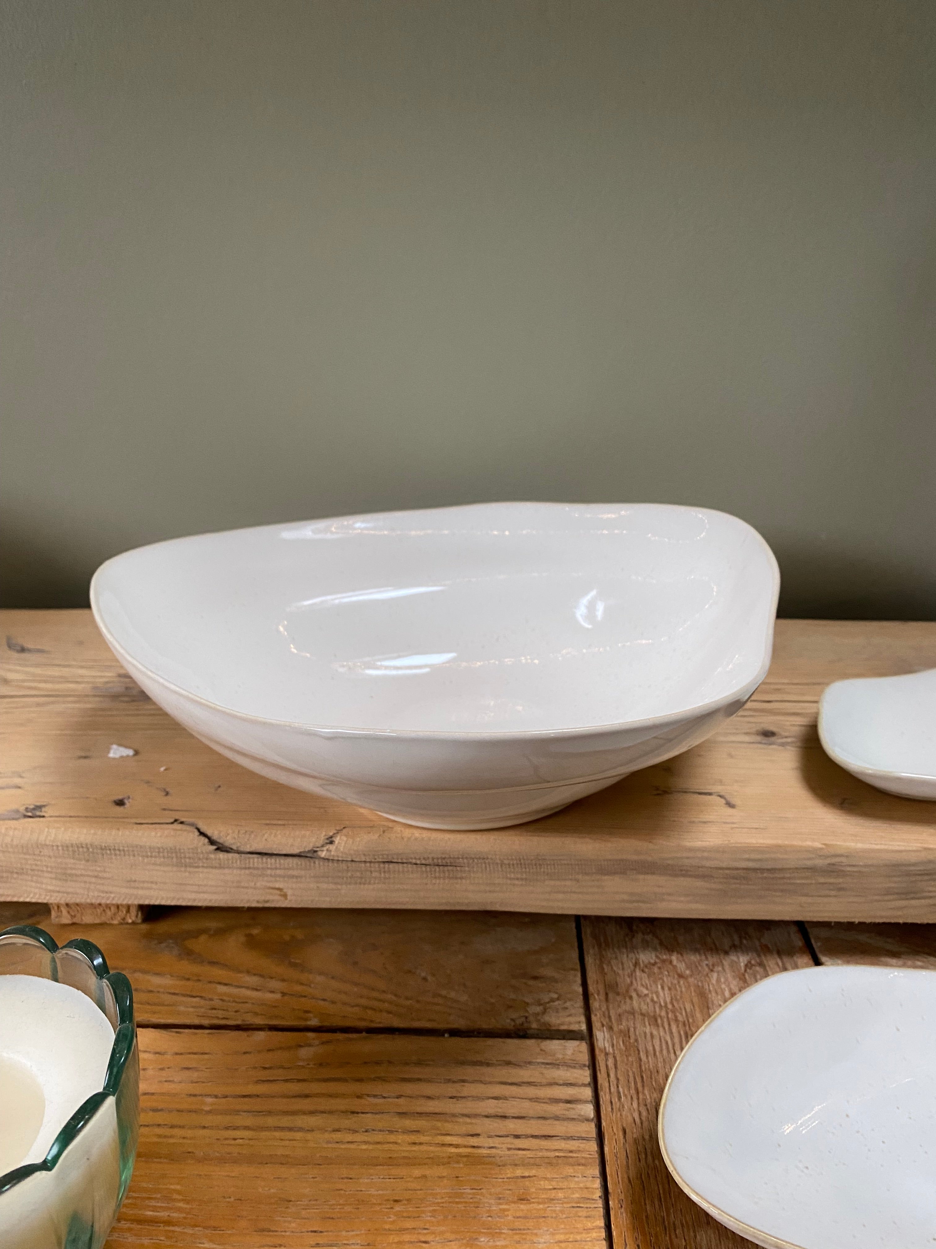 Ceres Large Bowl - White