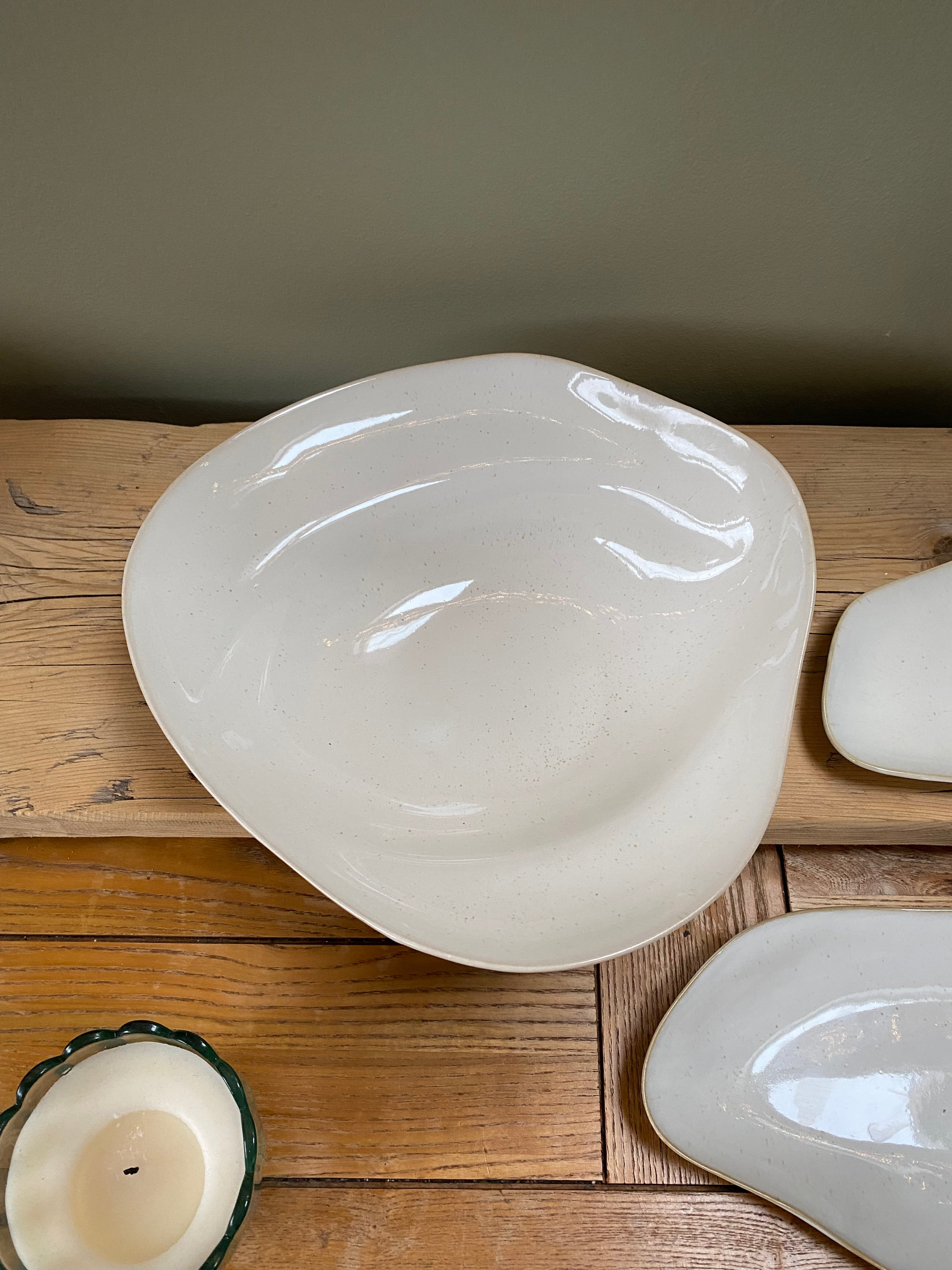 Ceres Large Bowl - White