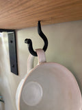 Screw In Hook Antique Iron