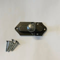 Cupboard Slide Latch With Spring - Antique Iron