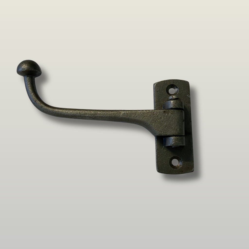 Antique Iron Swivel Coat Hook