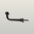 Antique Iron Ball End Hat & Coat Hook - Screw-In