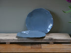 Eden Ceramic Dinner Plate Set of 2 - Ocean Blue image 0