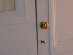 Cupboard Knob & Plate - Polished Brass 38mm image 2