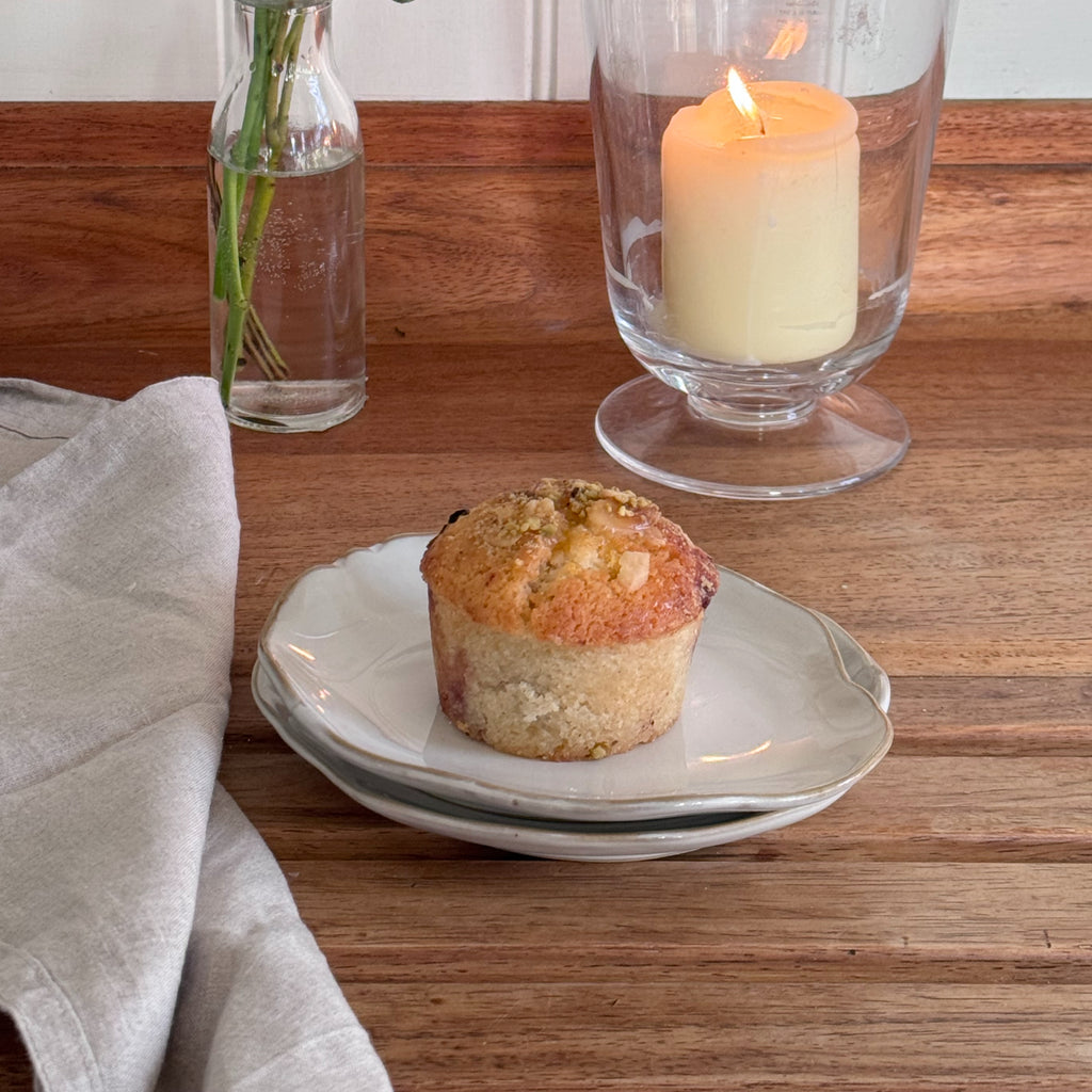 Eden Ceramic Small Plate Set of 2 - Oyster White image 1