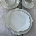 Eden Ceramic Side Plate Set of 2 - Oyster White image 7
