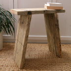 Reclaimed Wood Rustic Bench image 0