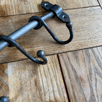 Kitchen Utensil Rail - Antique Iron image 1