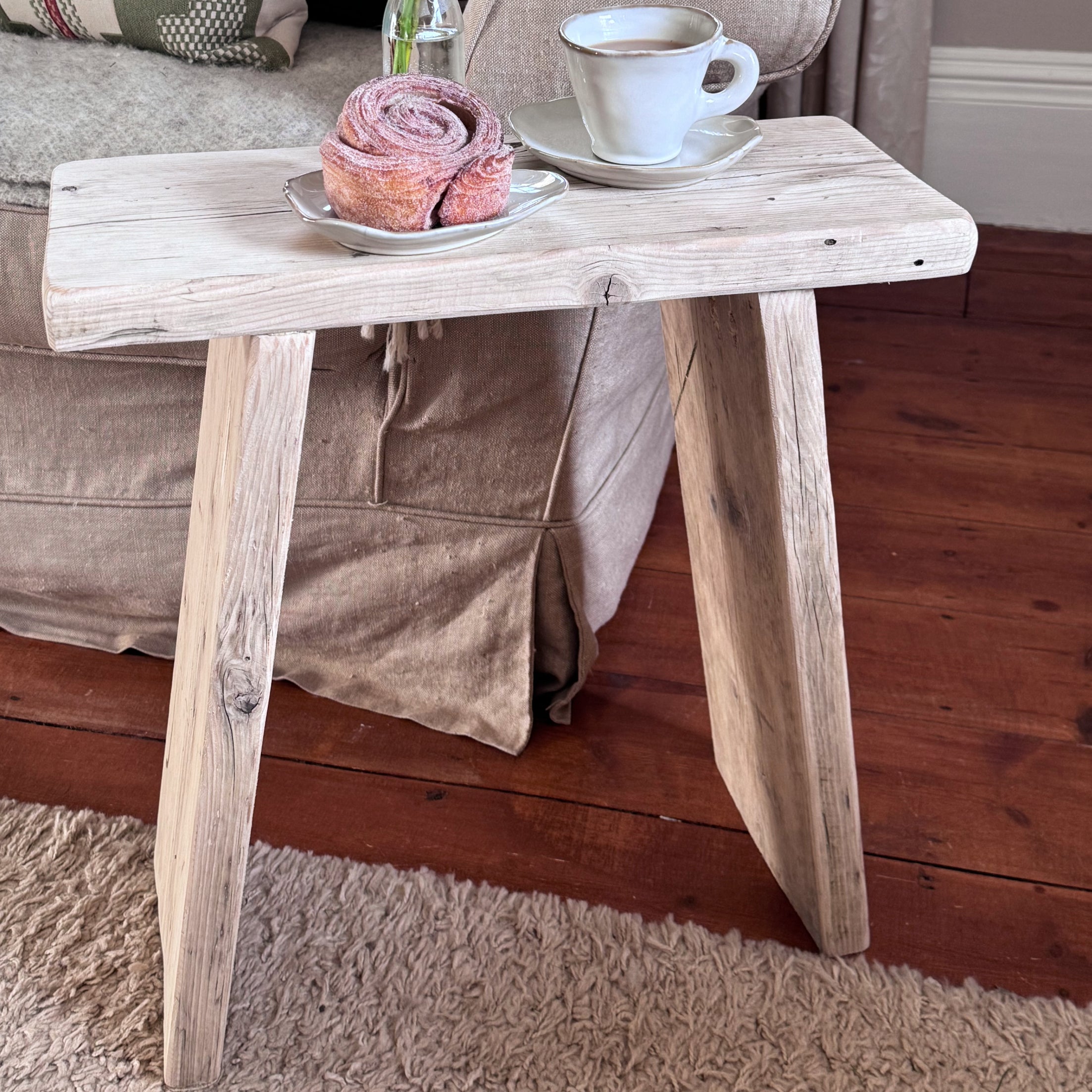Reclaimed Wood Rustic Bench image 6