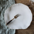 Eden Ceramic Dinner Plate Set of 2 - Oyster White image 0