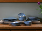 Eden Ceramic Pasta Bowl Set of 2 - Ocean Blue image 5