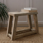 Reclaimed Wood Milking Stool image 0