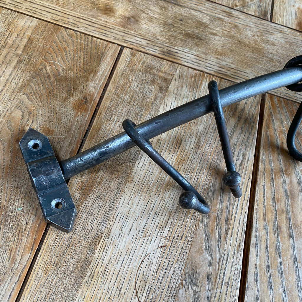 Kitchen Utensil Rail - Antique Iron image 0