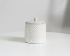 Dotted Storage Jar & Lid image 1