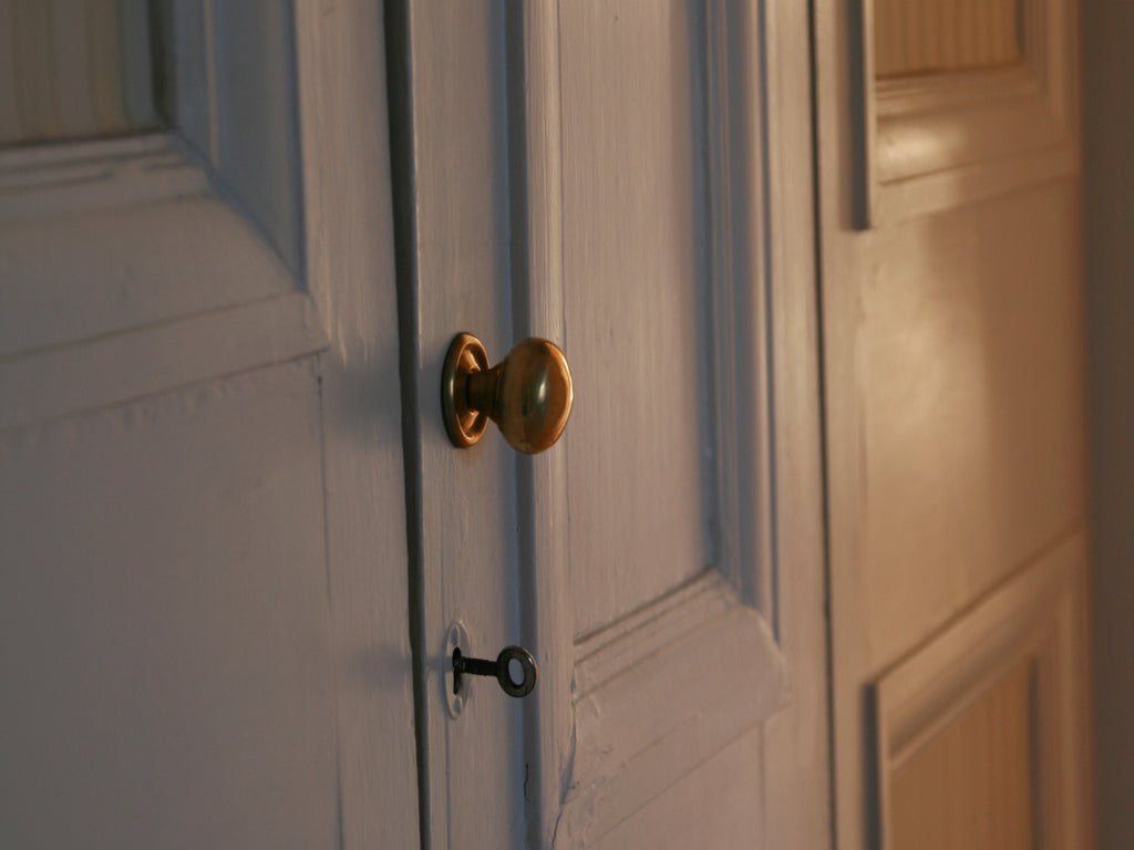 Cupboard Knob & Plate - Polished Brass 38mm image 3